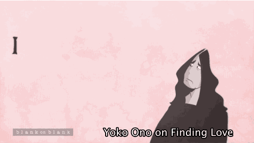 Yoko ONo GIve Up Hope Animated GIF