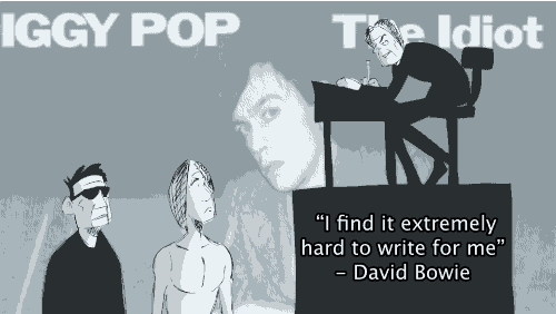 David Bowie Lou Reed Iggy Pop
