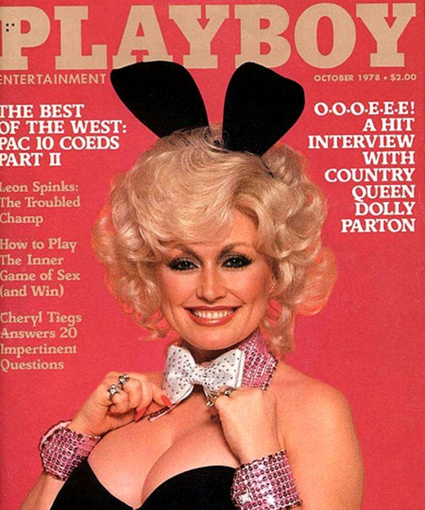 Dolly Parton PLayboy cover