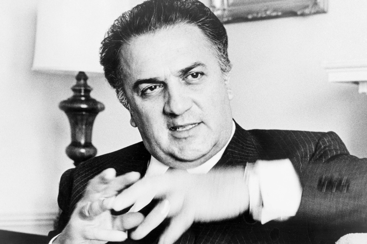 Frederico Fellini was one of Bradbury’s heroes, and once they met they became fast and lifelong friends. 